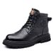 European Warm Series Martin Winter Fleece Lined Thickened High-top Shoes Warm Wool Men's Snow Boots_voghion.com
