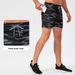 Men's Camouflage Training Shorts, Quick Drying, Breathable With Towel Buckle, Loose Fitting, Running, Sports, And_voghion.com