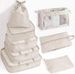 Travel Storage Set Travel Storage Bag 8-piece Set Travel Clothing Sorting Storage Bag_voghion.com