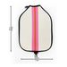 Diving Material Pickleball Striped Print Anti-drop Zipper Portable Storage Racket Bag Protective Cover_voghion.com