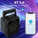 ZQS1360W Tragbarer Bluetooth-Lautsprecher Tragbarer Außenlautsprecher Unterstützt Mikrofon Square Dance Audio_voghion.com