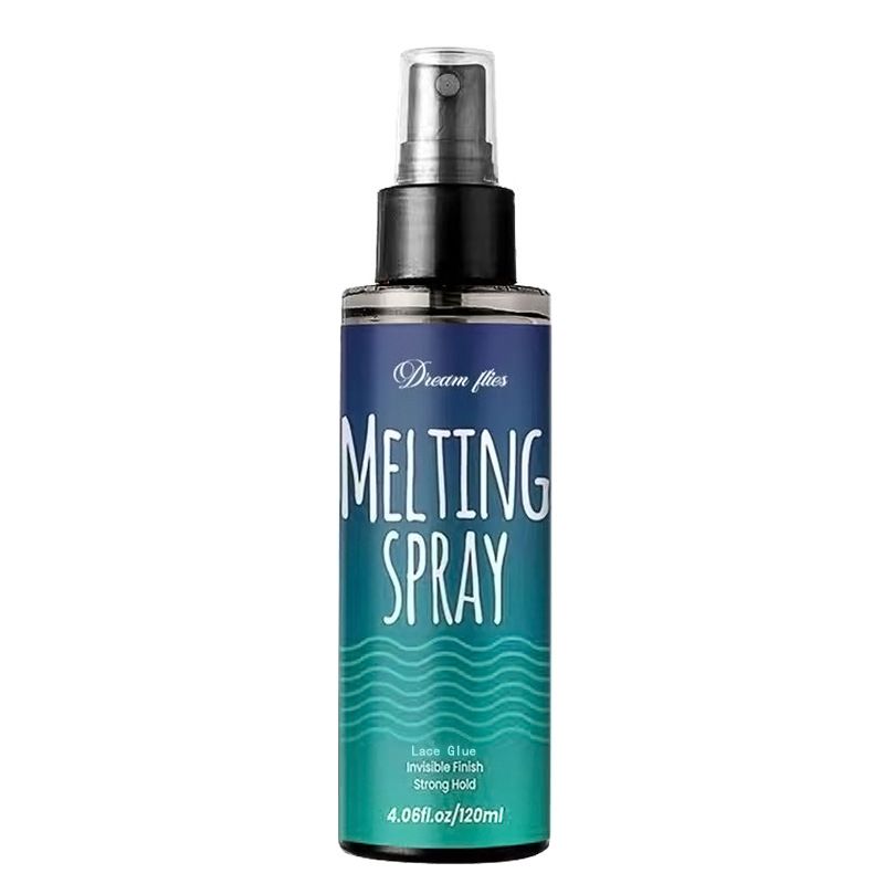 New Melting Spring Lace Glue Σπρέι Διάφανο και Ξηρό Setting Gel Νερό 120ml_voghion.com