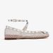 European And American Cross-Border Trade New Fashion Show Mesh Rhinestone One-Strap Niche Large Size Flat Original Toe_voghion.com