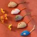 Pet Plush Simulation Small Mouse Catnip Scratch-Resistant Chew Self-Entertainment Cat Toy_voghion.com