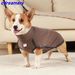 Hundtröja, Pullover, Väst för kallt väder, Justerbar hundtäcke, Varm hundtäcke, Mjuka hundkläder_voghion.com