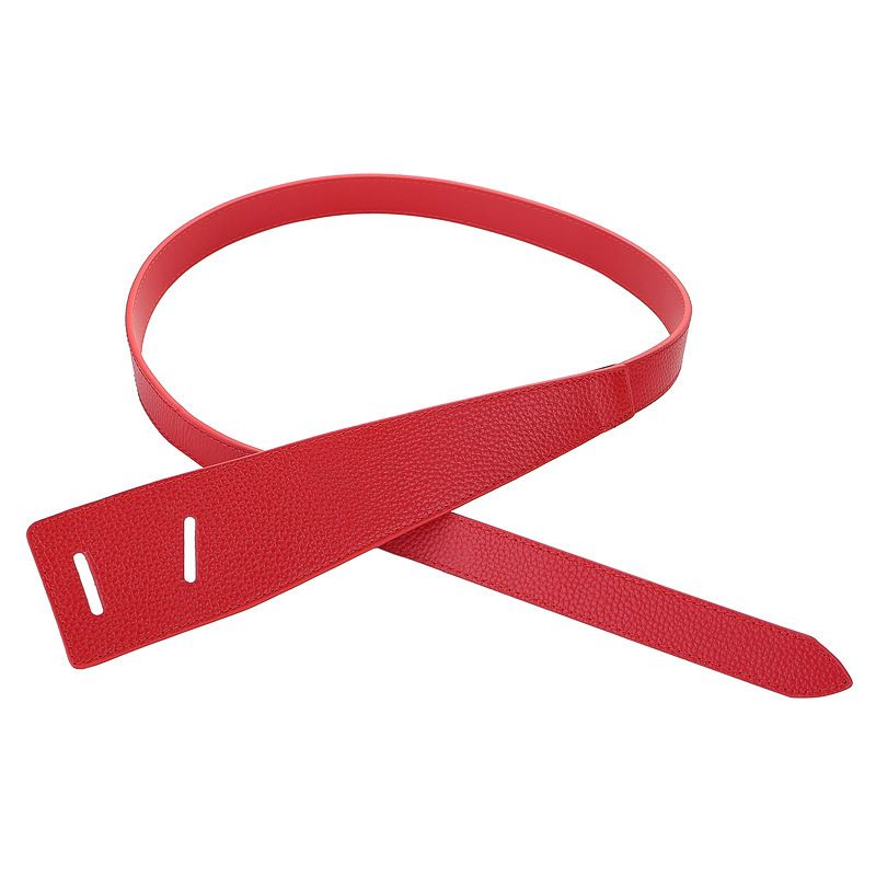 Cintura con nodo alla moda in similpelle decorativa in stile coreano, stile sottile, da donna_voghion.com