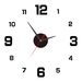 Scandinavian Minimalist Wall Clock, No-Drill DIY Silent Decorative Clock For Living Room & Bedroom, 40cm/50cm/60-90cm/80-130cm_voghion.com
