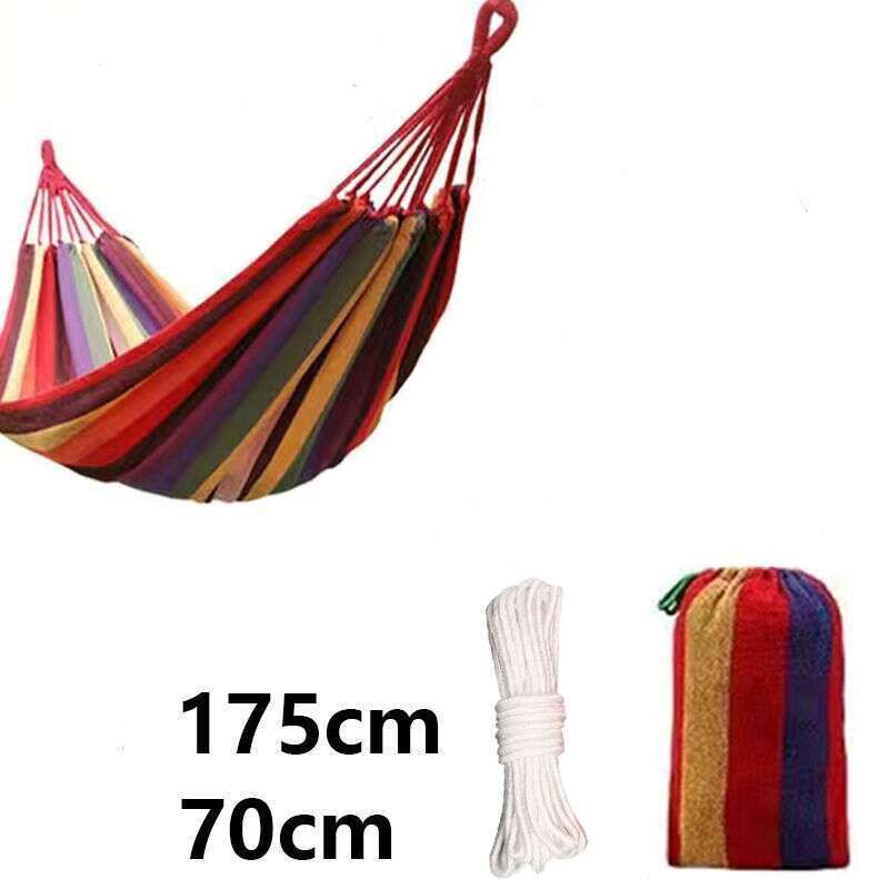 Amaca da esterno Ti-A-A-A-A-Albero, sedia antiribaltamento per uso domestico, dormitorio, campeggio per studenti universitari, tela spessa da appendere_voghion.com