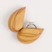 Straight Black Walnut Heart-Shaped Solid Wood Storage Proposal Ring Wooden Box_voghion.com
