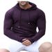 Men's Sports Muscle Fitness Spring and Autumn Slim Fit Training Suit Knitted Long Sleeve Hoodie Pullover Sweater Coat_voghion.com