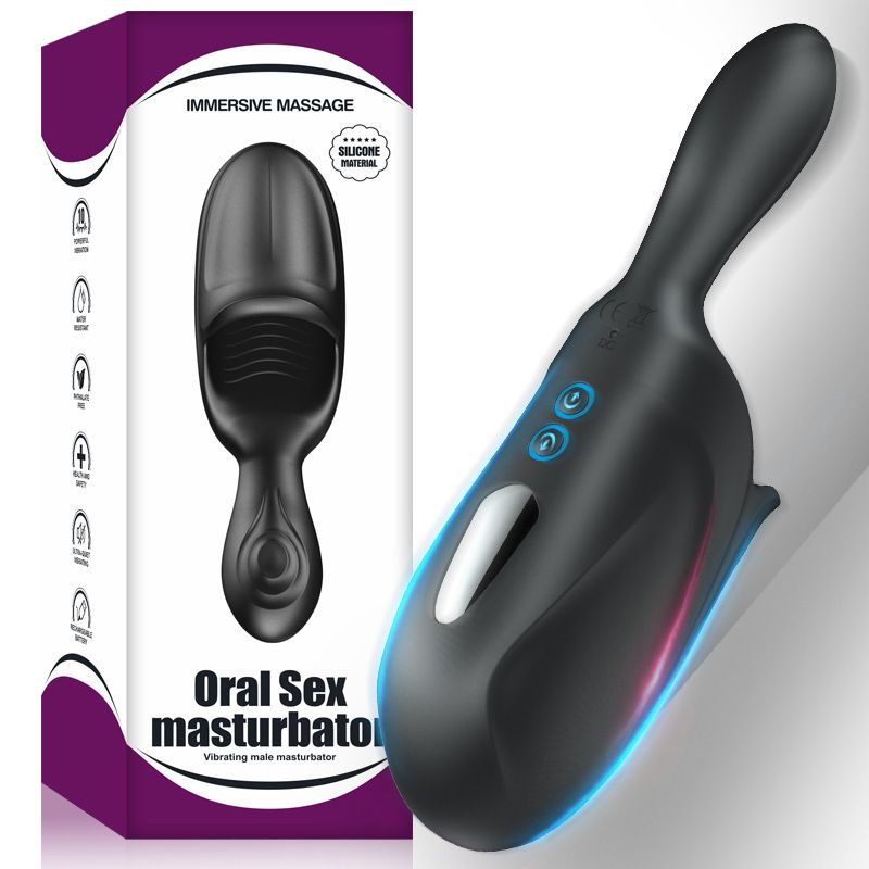 Alice Aircraft Cup Training Massage Men's Vibration Pulse Training Masturbator Adult Sex Toys_voghion.com