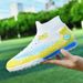 Mannen Voetbalschoenen Professionele Ademende Voetbalschoenen Indoor Lange Spikes Outdoor Training Schoenplaten Gras Drop Shipping_voghion.com