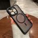 Original Translucent Matte Magnetic For Magsafe Case For iPhone 16 15 14 Plus 13 12 11 Pro Max Wireless Charge Cool Armor Cover_voghion.com