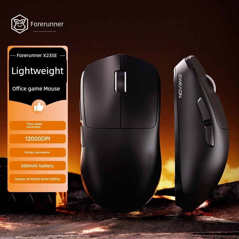 Mouse wireless Pioneer X23 Bluetooth cu trei modele, pentru jocuri și birou, ușor, Paw3311, cu fir, pentru editare pe calculator, Ro_voghion.com