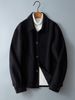 2025 New Autumn Men's Wool Coat Short Lapel Double-Sided Woolen Jacket Fashion Versatile Casual Trend_voghion.com