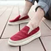Summer Low Top Canvas One Step For Lazy Men's Casual Trendy Shoes Free Of Shipping 456_voghion.com