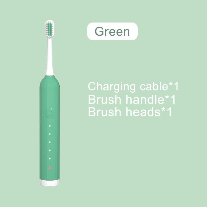 Toothbrushes Electric Sonic Vibration aron Colorful Adult Designed IPX7 Waterproof Practical Gift DuPont Bristles Dental_voghion.com