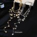 Shell Conch Sequin Ins Fashionable Elegant Collarbone Chain Light Luxury High-end Necklace_voghion.com
