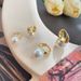 European and American ins new simple pearl earrings cold style high-end fashion personality versatile temperament earrings_voghion.com
