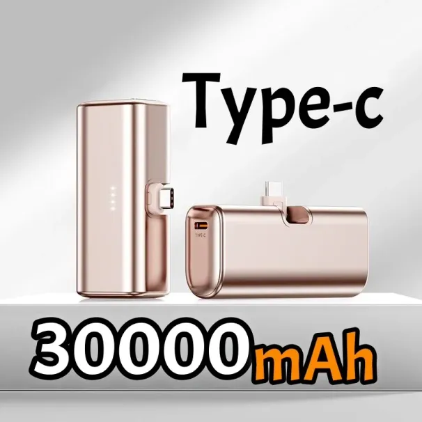 VIVO 22,5W snelladende 500000mAh mini draagbare oplader USB-C powerbank geschikt voor iPhone 16/15-serie en Android_voghion.com