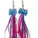 European And American Children's Bicycle Streamers Tassel Bowknot 3MM Ribbon 36 Pieces Support Color Matching_voghion.com