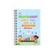 Spanish Alphabet Tracing Workbook Set For Kids – 4 Books With Groove Design + 1 Pen Holder & 10 Refills – Fun Handwriting Practice_voghion.com