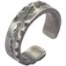 Fischgrätenmuster Persönlichkeit Pfeil Einstellbare Offene Textur Symbol Ring_voghion.com
