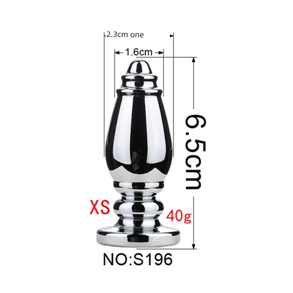 Metall Alternative Form Abnehmbare Kopf Schwanz Zubehör Bestrafung Zurück Gericht Entwicklung Butt Plug Outdoor_voghion.com