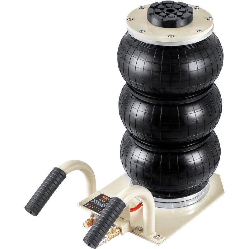 VEVOR Triple Bag Air Jack 3 Ton/6600 lbs Pneumatic Jack for Car SUV Lifting_voghion.com