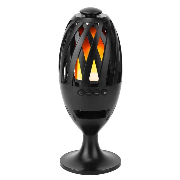 LED Flame Speakers Torch Wireless Speaker Waterproof Stereo Bass Speaker Outdoor Light-Up Speaker Atmosphere LED_voghion.com