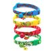 New Digital Printed Ribbon Cat Dog Fruit Accessories Bell Pet Collar_voghion.com