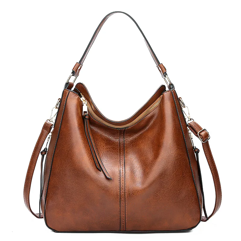 DIDABEAR Hobo Bag Leather Women Hands Female Leisure Shoulder Bags Fashion Purses Vintage Bolsas Large Capacity Tote_voghion.com