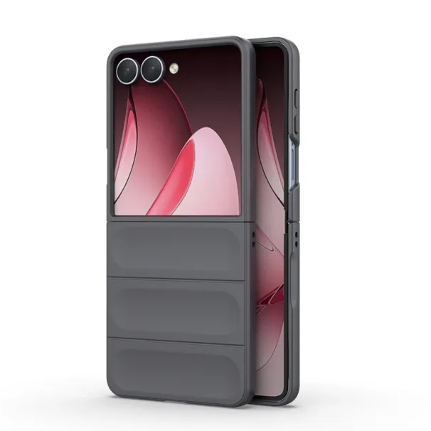 Simple Soft Silicone Matte Phone Case Fo Samsung Galaxy Z Flip 7 6 5 4 3 5G Skin-Fiendly Anti-Dop Bumpe Potect_voghion.com