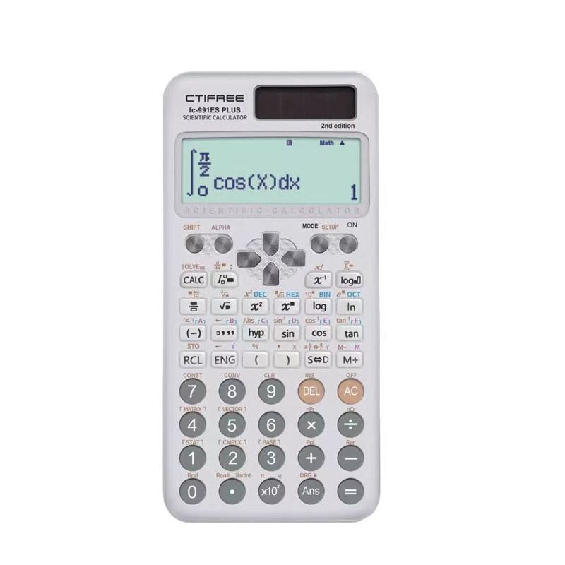 991ESPLUS 2nd Function Calculator Student Science Calculator 417 Function Matrix Complex_voghion.com