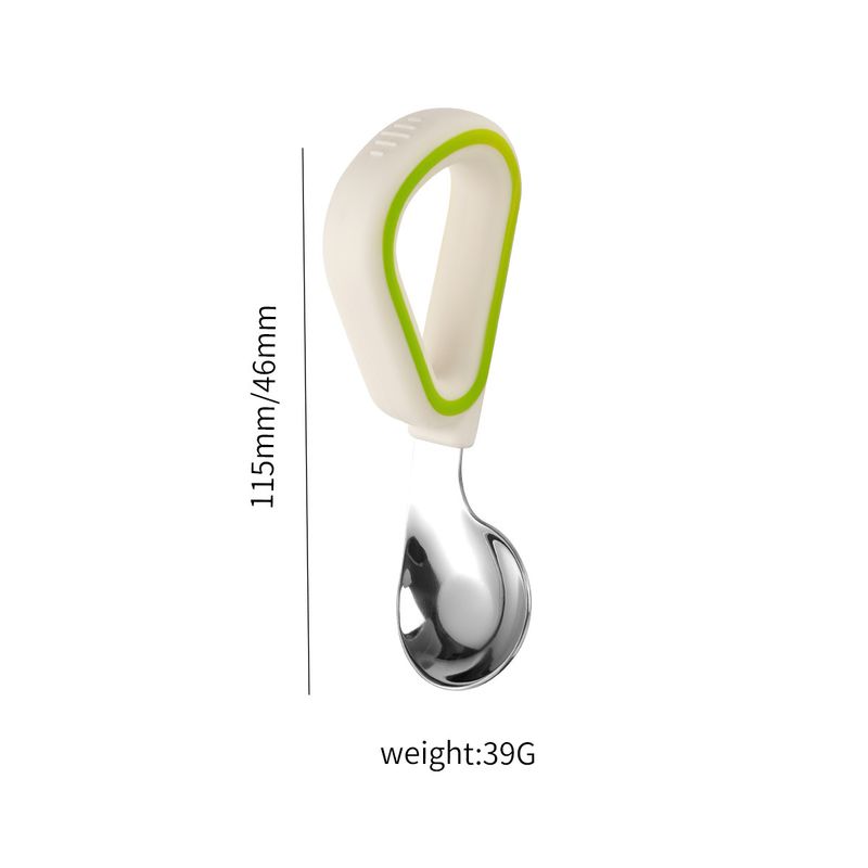 Mutter & Kinder Baby Unabhängige Fütterung Lebensmittel Löffel 316 Edelstahl Baby Lernen Zu Essen Training Kinder Spezielle Kurzen Griff Spot_voghion.com
