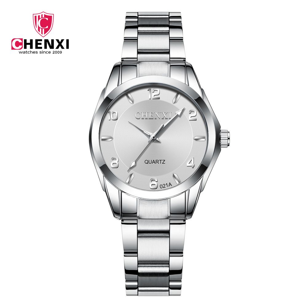 Chenxi CHENXI Couple Watch Men's Steel Strap Simple Watch Women's Casual Watch Quartz Strap Goods_voghion.com