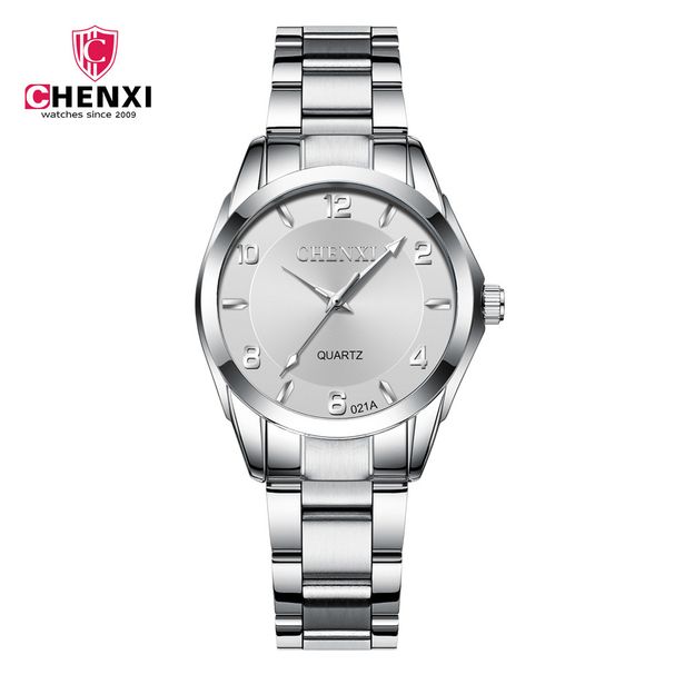 Chenxi CHENXI Couple Watch Men's Steel Strap Simple Watch Women's Casual Watch Quartz Strap Goods_voghion.com