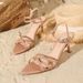 Women's Shoes Pointed All Match Stiletto High Heels Cross Strap Open Toe Women's Sandals_voghion.com