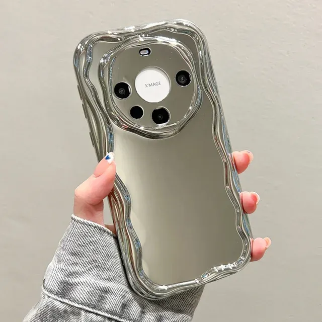 Electroplated Phone Case Fo Huawei P70 P60 P50 P40 P30 Pura 70 Mate 20 30 40 50 60 Nova 8 9 10 11 12 Pro Mirror Cover_voghion.com