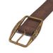 Design Brown Retro Belt, New Design Feeling Embossed And Old Versatile Women's Belt And Jeans Belt_voghion.com