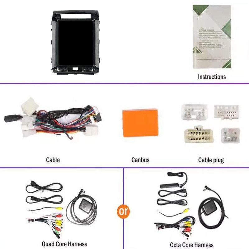 Applicable to Land Cruiser Car DVD Player Navigation_voghion.com