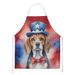 For Baking Multicolor Cooking Adult Server American Unisex Kitchen Beagle Gardening Apron Men Patriotic Large Crafts Women_voghion.com