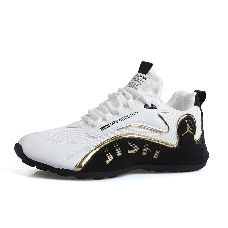 Heren Nieuwe Casual Leren Sport Hardlopen Trendy En Comfortabel, Veelzijdige Boardschoenen, Kleine Witte Schoenen_voghion.com