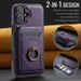 Magnetic 2 In 1 Detachable Wallet Leather Phone Case For Iphone 16E 16 Plus 15 Pro Max 14 13 12 Wireless_voghion.com