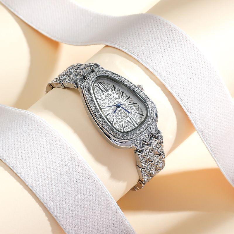 pcs/set new women's watch combination personalized ins style snake watch + snake head bracelet set_voghion.com