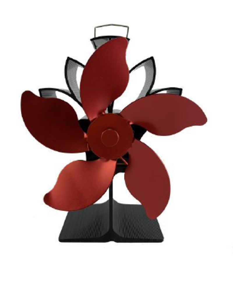 Open haardventilator, lotus grote I-vormige 5-bladige verwarming, geen vervuiling en geen lawaai-LT413_voghion.com