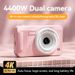 CCD-Style Kids Digital Camera With 2.4-inch HD Dual Cameras - Compact Portable Camera For Children's Photography_voghion.com