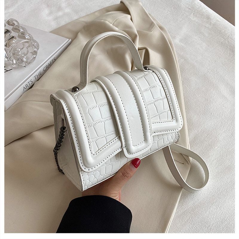 Grenziwwerschreidend Grousshandel 2023 Nei Moudetrend Handtasche Textur Steenmuster Achselhöhl Pendlertasche Diagonal Grouss Tasche_voghion.com