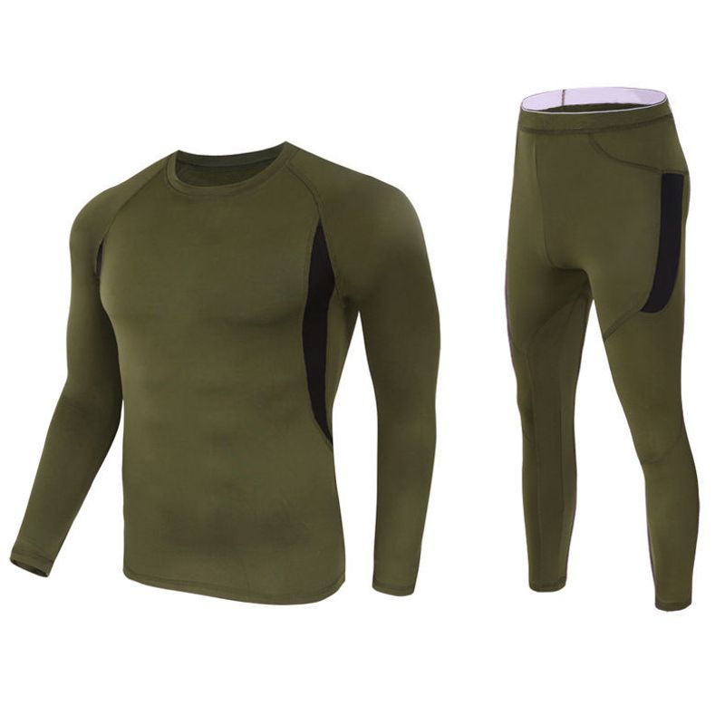 【 Coleção 1679 People 】 Novas roupas íntimas funcionais sem costura para uso ao ar livre, para ciclismo de alta elasticidade, outono e inverno, masculinas_voghion.com