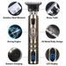 Rechargeable electric hair clippers carving gentleman new hair salon home hair clipper T9 oil head hair clipper bald artifact_voghion.com